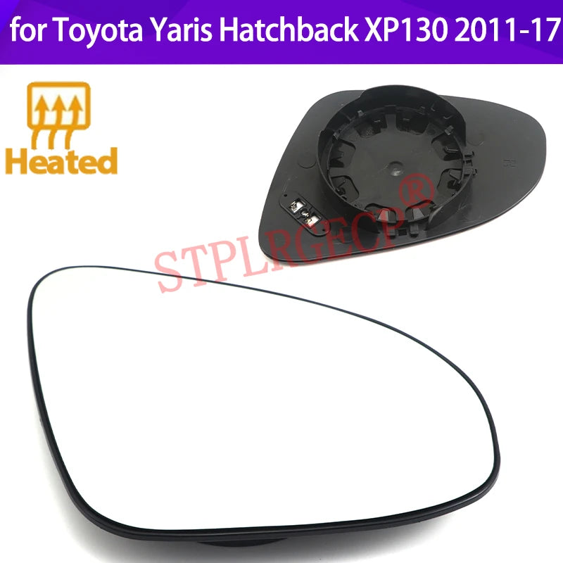 Verwarmde Zijspiegelglas Lens voor Toyota Yaris Vitz XP130 2011-2017