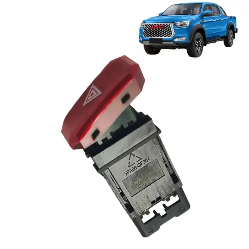 Emergency light switch for JAC T8 Pickup Warning double flash switch Hazard light switch OE 3750070P3061 by InterCyprus Trading Ltd