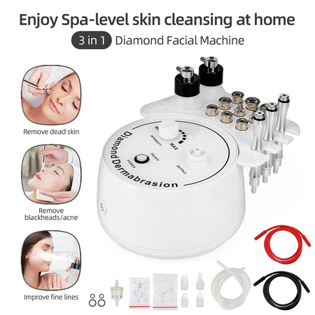 Professional Diamond Microdermabrasion Machine &ndash; Deep Pore Cleaning Exfoliation