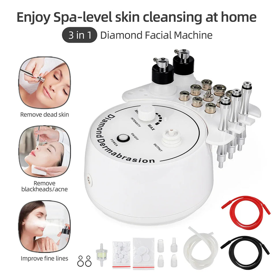 Professional Diamond Microdermabrasion Machine &ndash; Deep Pore Cleaning Exfoliation