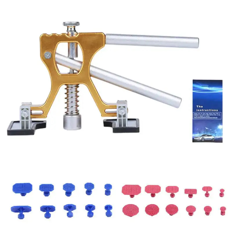 Adjustable Car Dent Puller Suction Cup Paintless Repair Kit Puller with 22 Tabs
