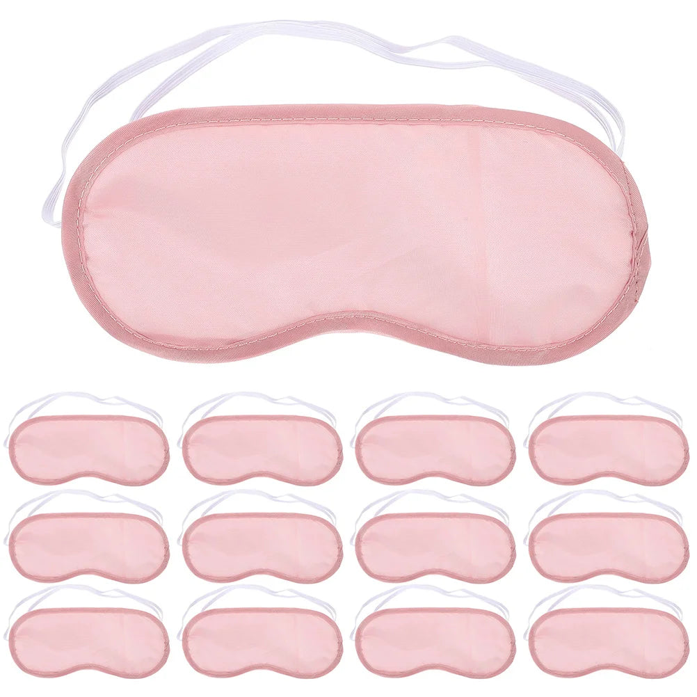 20Pcs Disposable Eye Mask Blindfolds Silk &ndash; Soft Silk