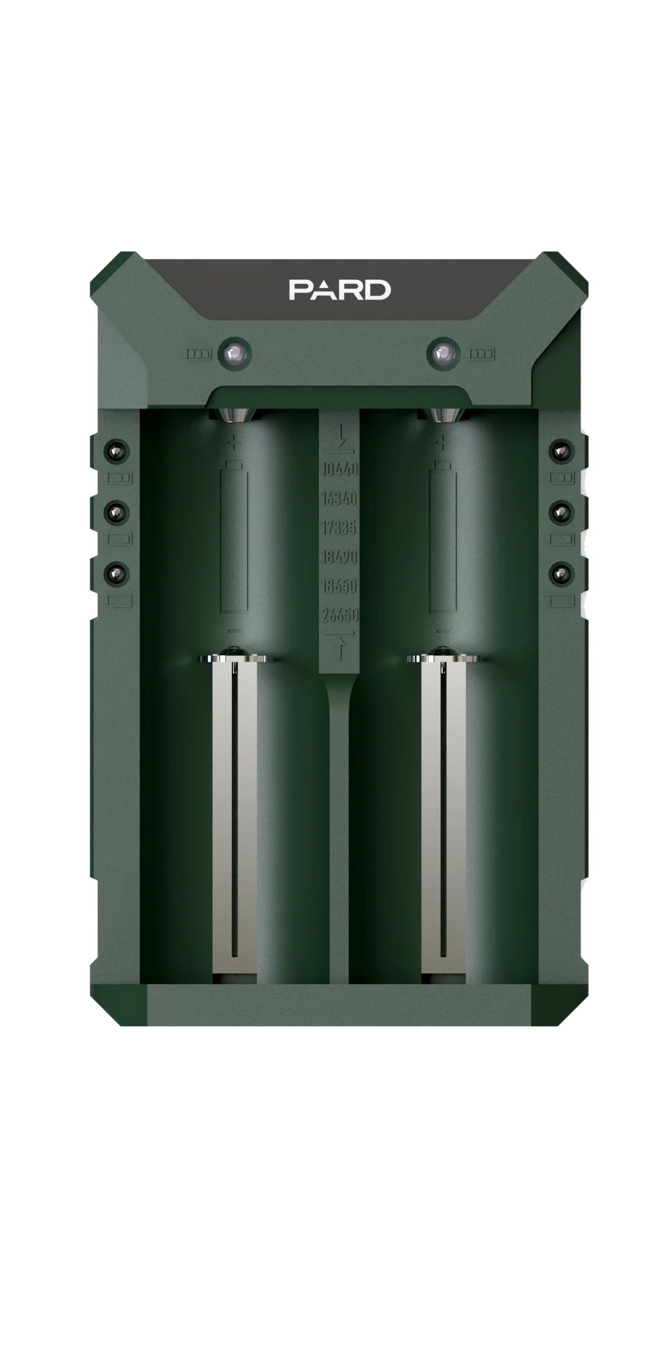 PARD CHARGER for 18650 BATTERY 2-slot Charging - Auto Stop