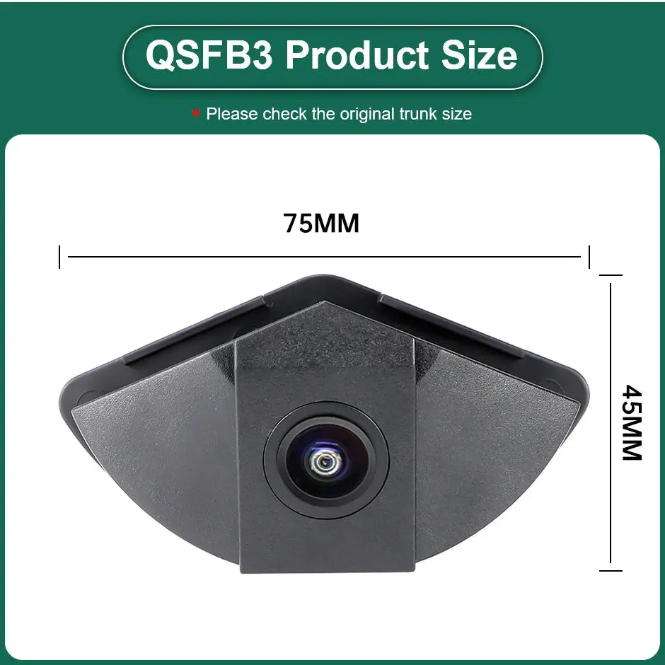 MCCD AHD 1080P 1000TVL Car Front View Logo Camera For Mercedes Benz Vito Viano A B C E GL SLK GLK SL ML GLA GLC GLE Class by InterCyprus Trading Ltd