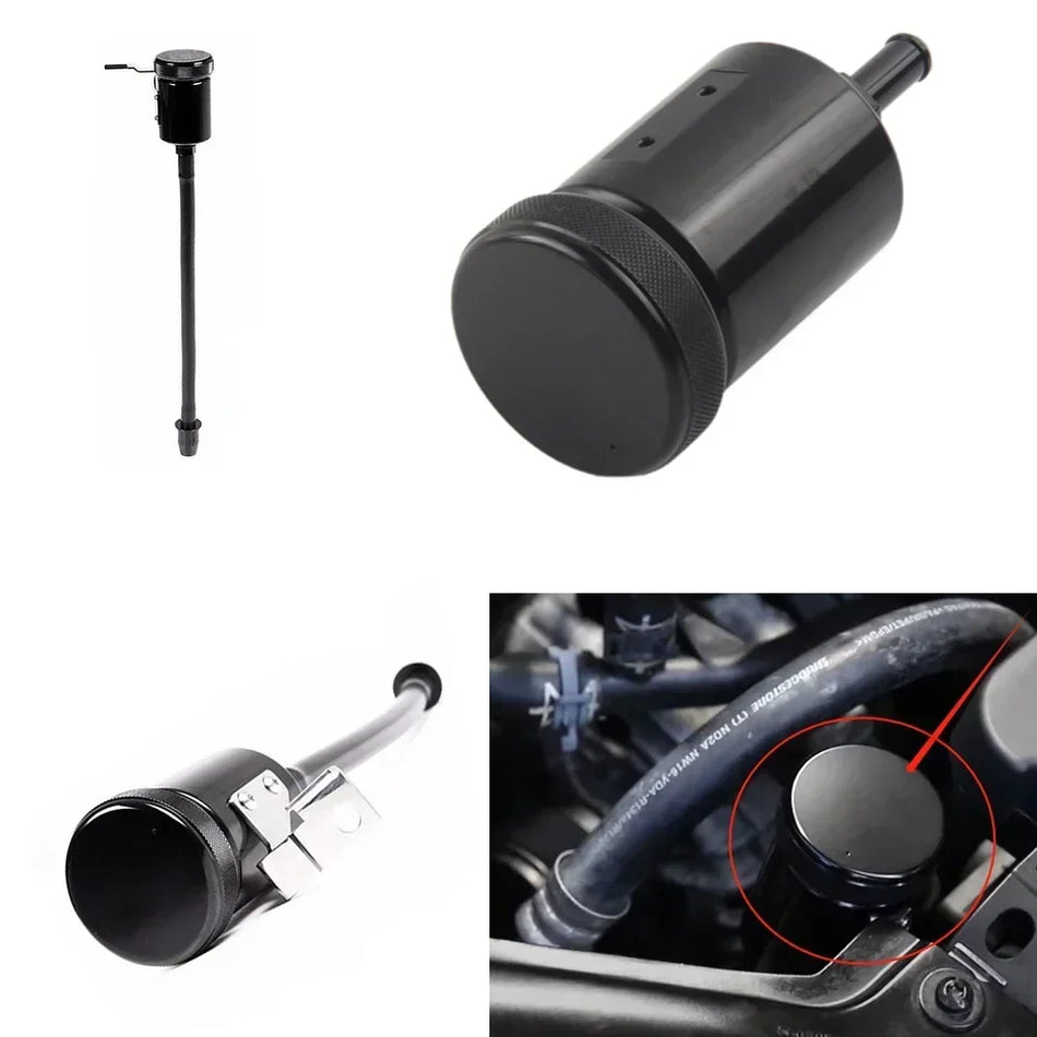 Mazgātāja uzpildes pārvietošanas pudele alumīnijs VW MK7 Golf 7 R GTI