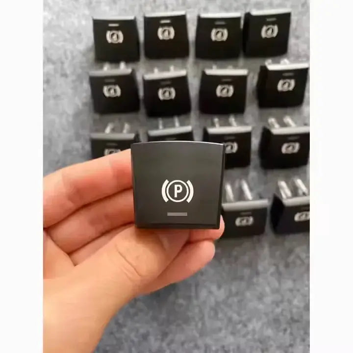 Car Handbrake Parking Brake P Button AUTO Switch Cover For BMW 5 7 Series X3 X4 X5 X6 F01 F02 F07 F10 F12 F15 by InterCyprus Trading Ltd