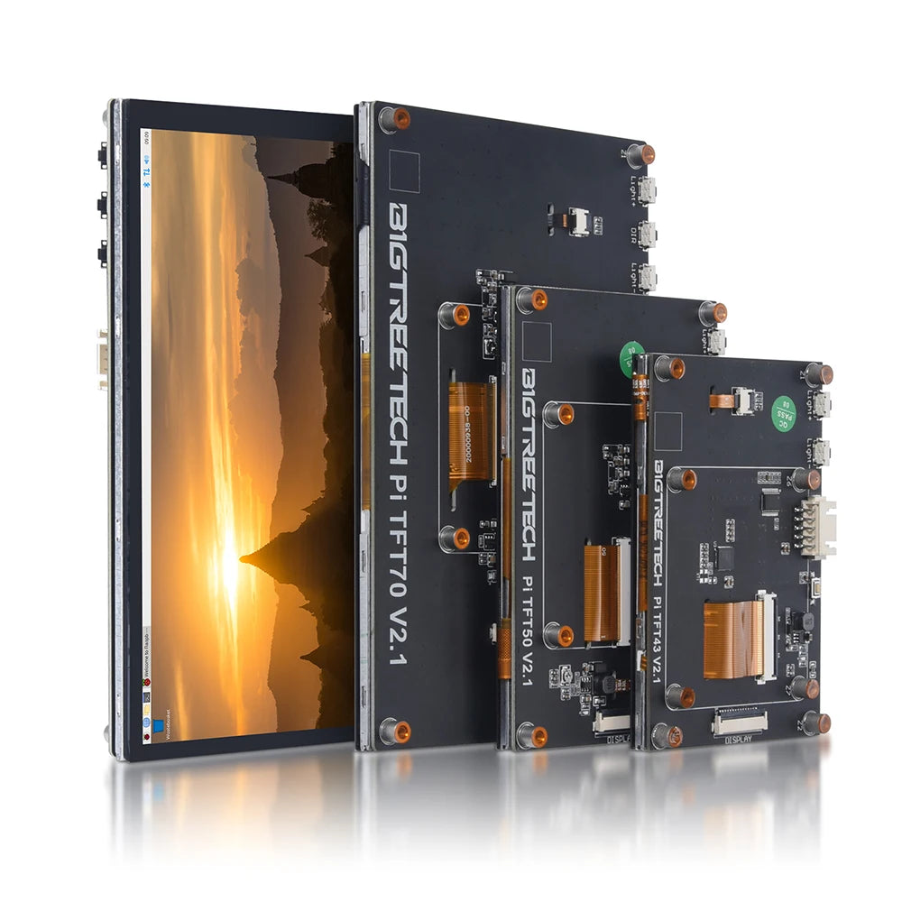 BIGTREETECH BTT PITFT50 &ndash; Intuitive Capacitive Touch Interface for Raspberry Pi