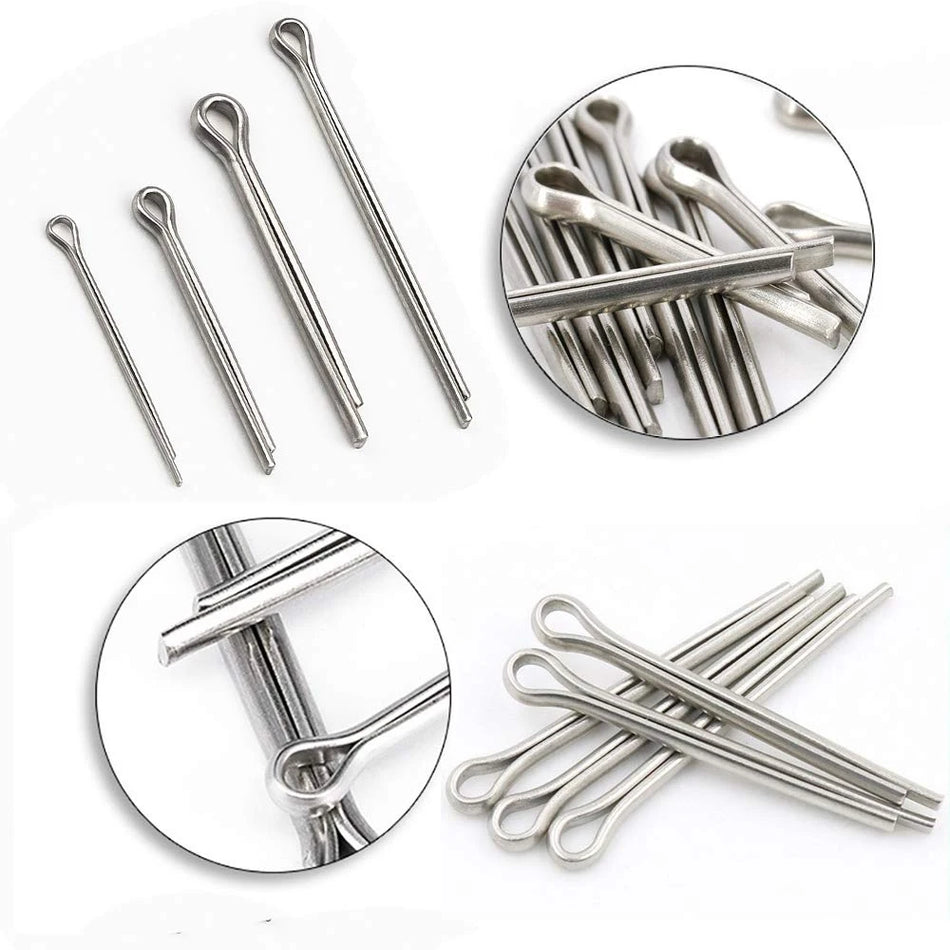 Set di perni a molla a forma di U in acciaio inossidabile dimensioni M1.6 M2.5 M3.2 M4