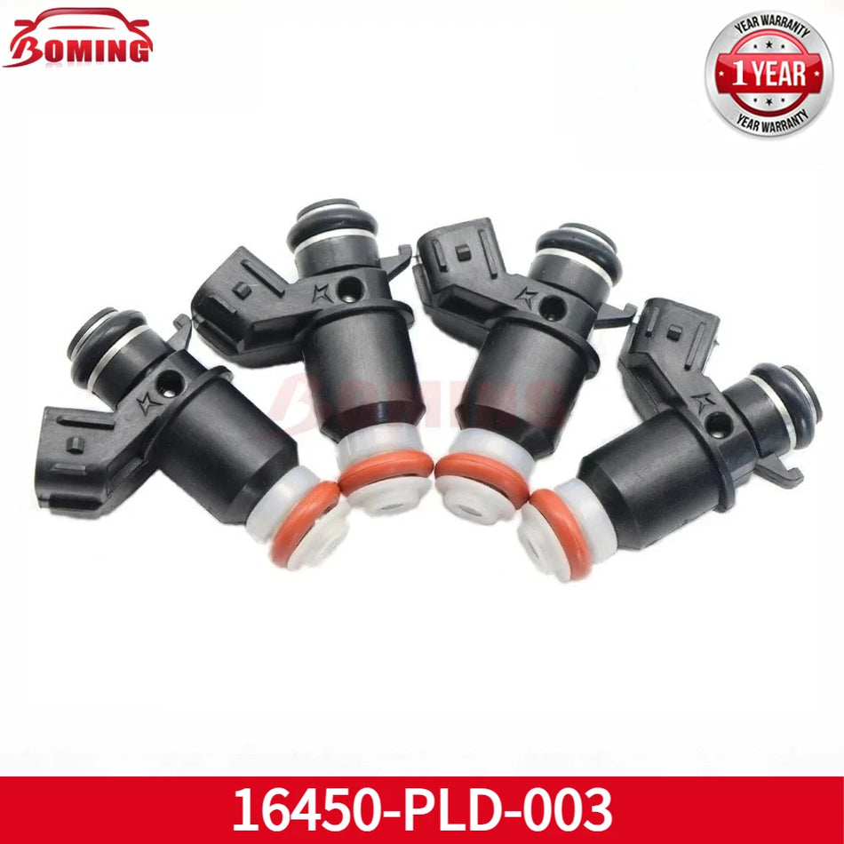 Fuel Injectors 4PCS for Honda Civic 2001-2005 1.7L 16450-PLD-003