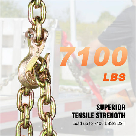 SucceBuy 2 Pack G80 Transport Binder Chain &ndash; Heavy Tow Chain