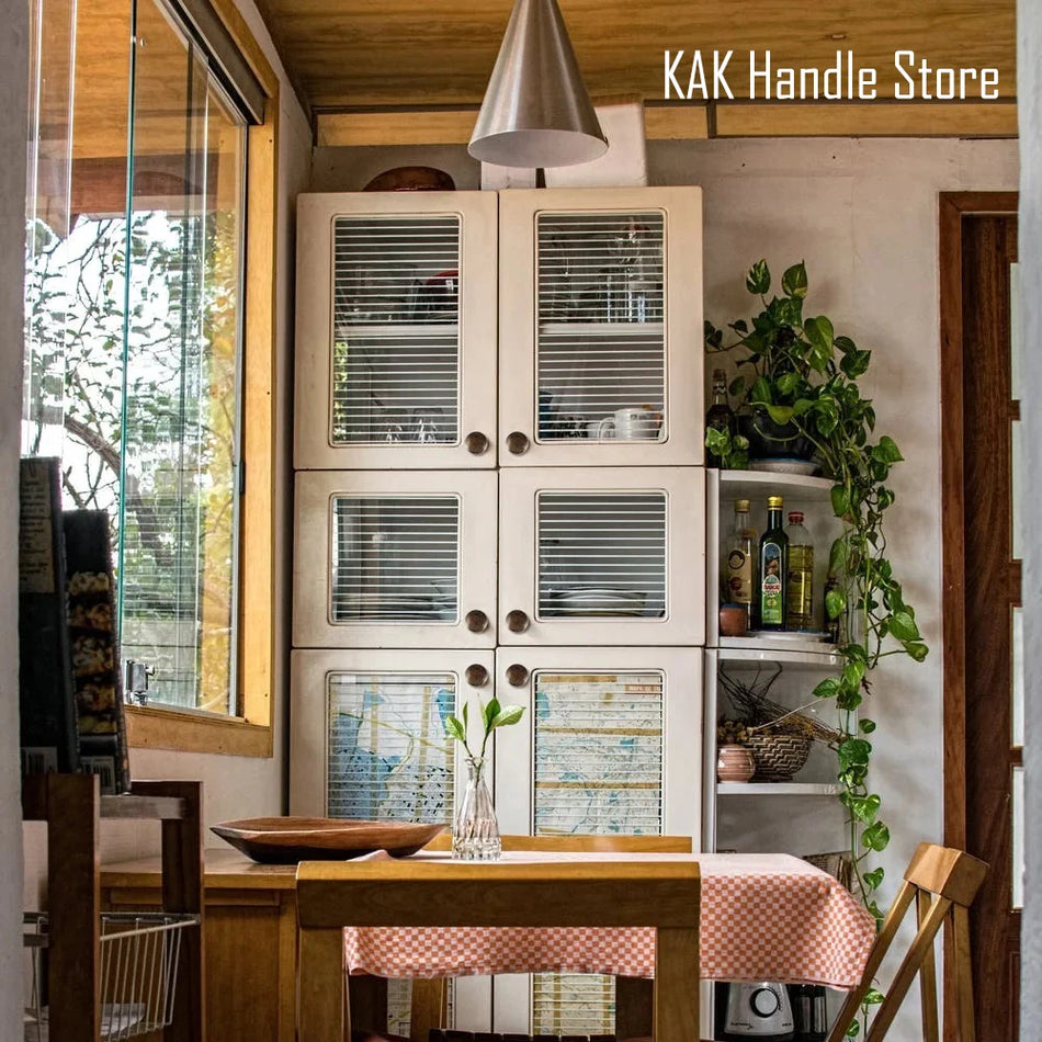 KAK 12Pcs Vintage Bronze Cabinet Knobs And Drawer Handles