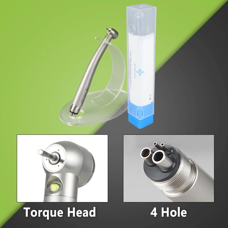 WJ Medical Dental High Speed LED Handpiece &ndash; Push Button 4H-T