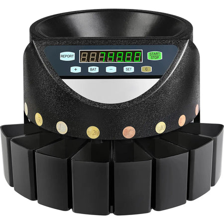 300 Coins Per Minute Coin Sorter Led Display spain