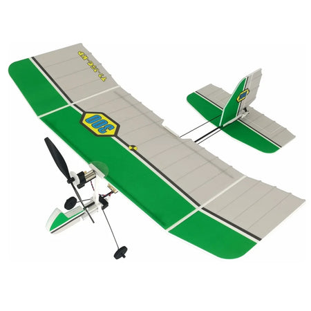 NoEnName_Null 300mm Wingspan PP Foam Micro Indoor RC Airplane Kit for Beginners green