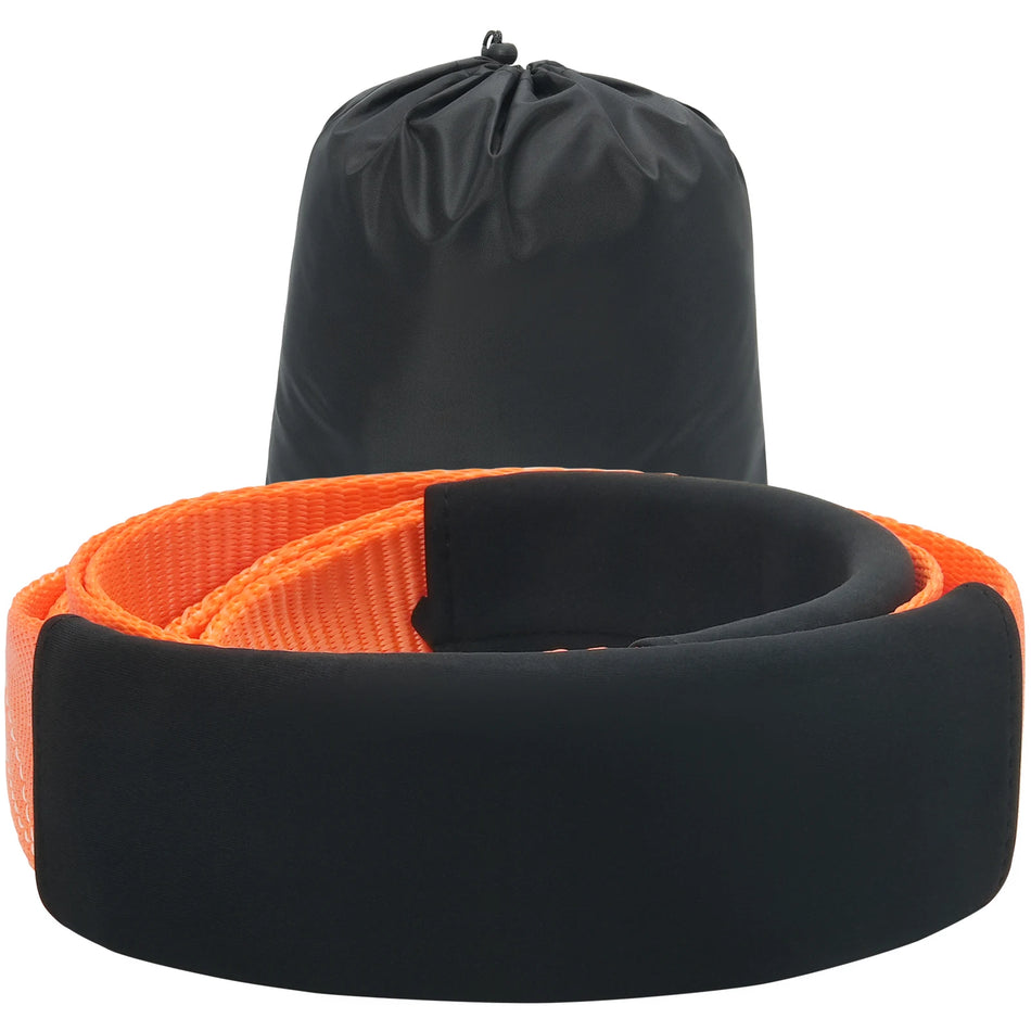 Kabel holowniczy do samochodu 20Do30Ft lina wyciągarki 2Do3Do4In pasek