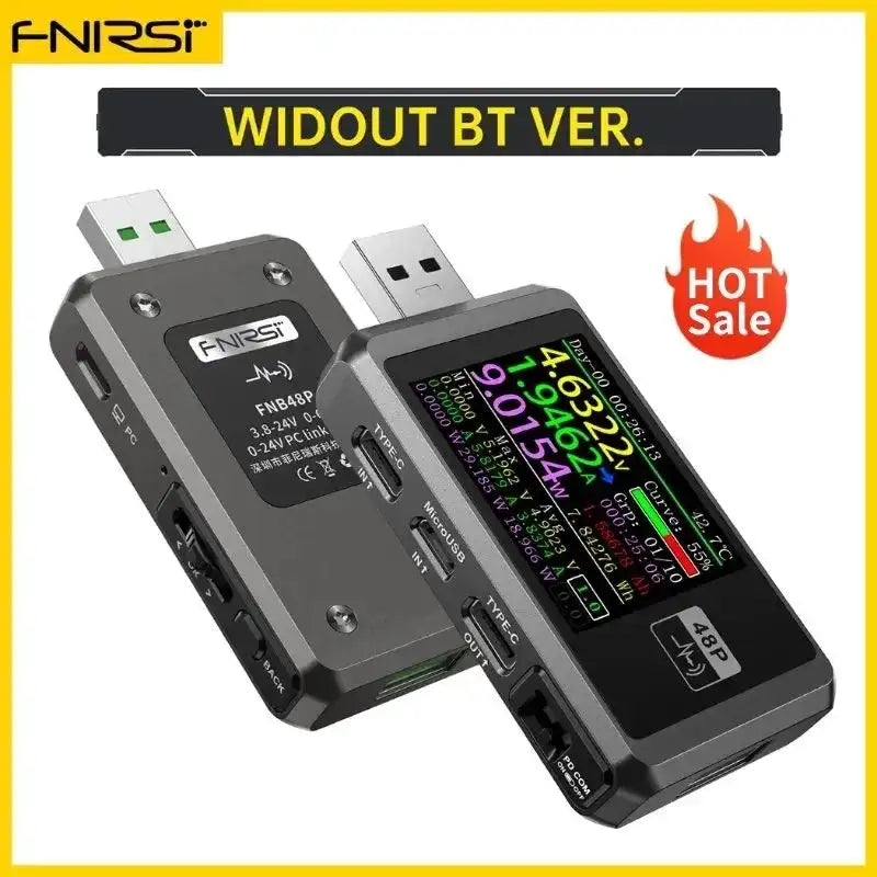 FNB48P USB Tester Voltmeter Ammeter Type C Fast Charge FNB48P