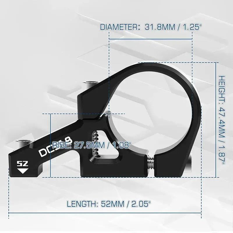 BUCKLOS Downhill Bike Stem Ultralight Bicycle Direct Mount Stem Aluminum Alloy AM FR DH MTB Power Double Shoulder Fork Table by InterCyprus Trading Ltd