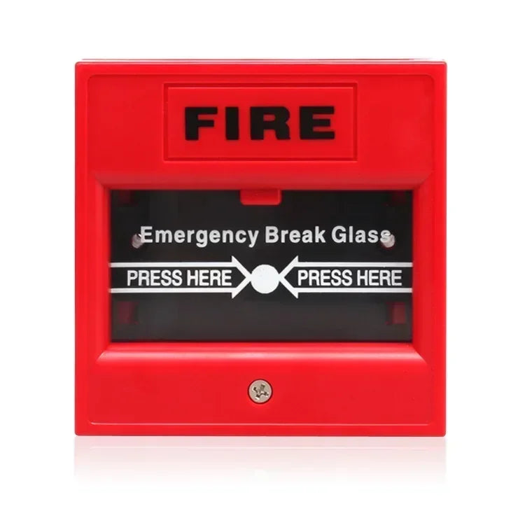 Red Fire Alarm Glass Release &ndash; Emergency Door Release Switch Default Title