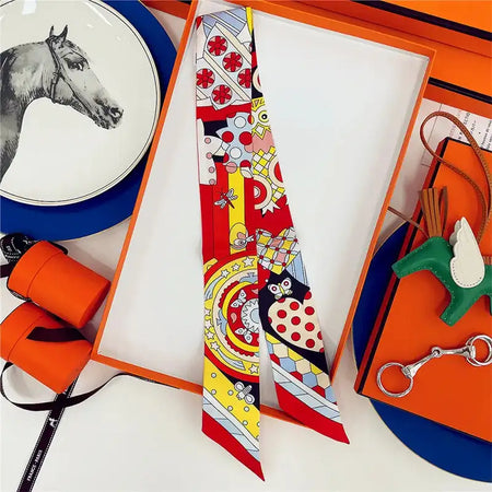 JTVOVOC Silk Scarf &ndash; Elegant Versatility for Any Outfit JZP010-04 / 5x85cm