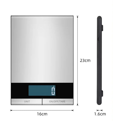 Food Scale 22Lb Digital Kitchen Scale &ndash; USB-C Rechargeable