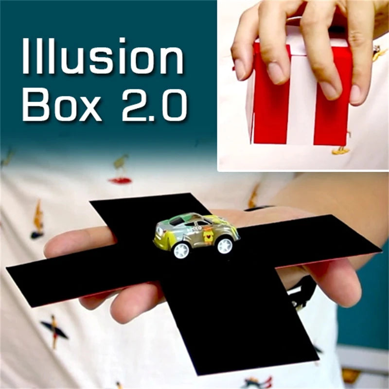 Illusion Box 2.0 Magiske Tricks, der Visner i Tom Kasse
