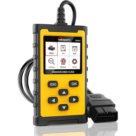 OBD2 Scanner Code Reader Check Engine Light Car Diagnostic Tool Read Clear Fault Codes Full OBD2 Functions 2026 by InterCyprus Trading Ltd