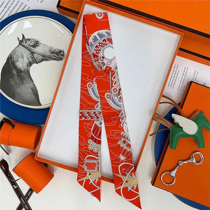 JTVOVOC Silk Scarf &ndash; Elegant Versatility for Any Outfit JZP013-03 / 5x85cm