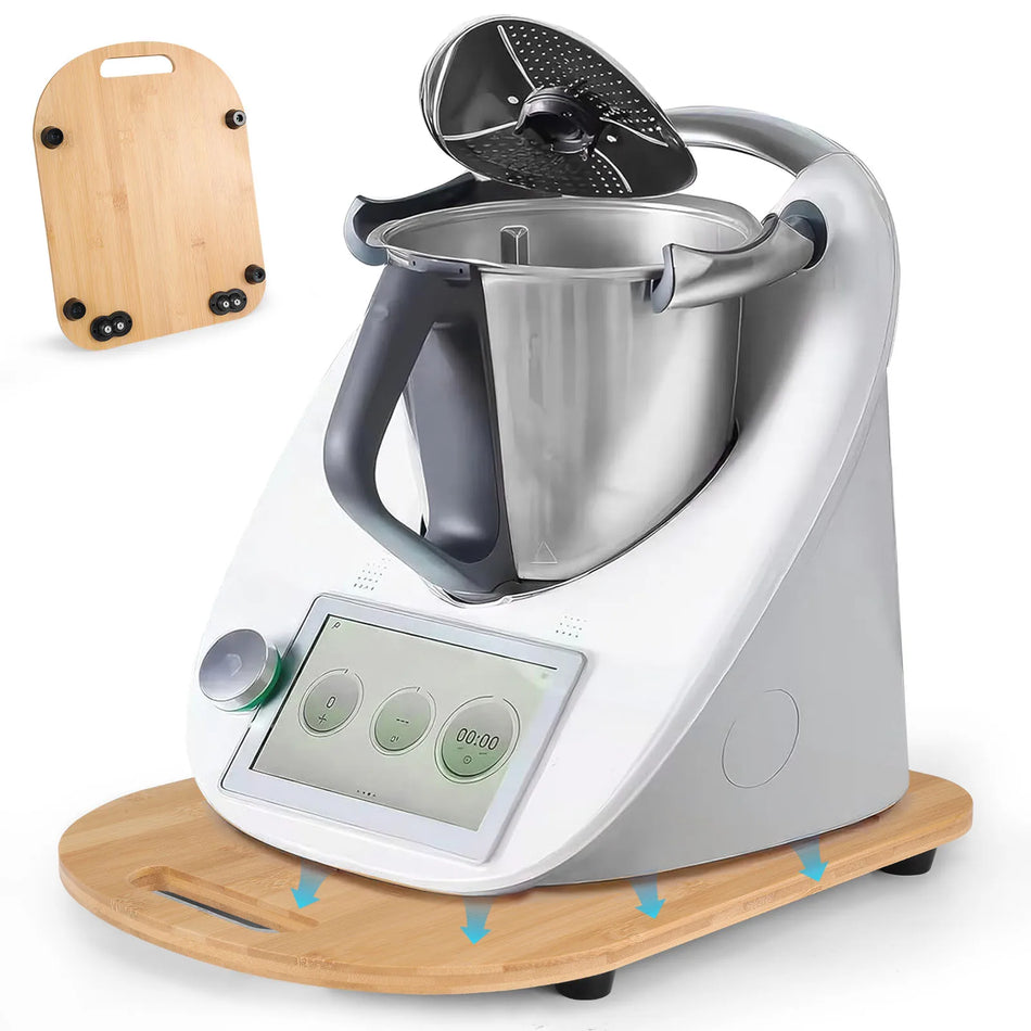 Plato deslizante de bambú para Cuisinart TM6 TM5 Multicooker