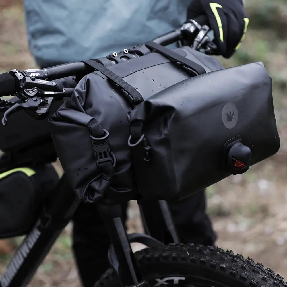 Rhinowalk Bike Handlebar Bag Waterproof 4L-12L Bike Backpack Multifunctional MTB Cycling Bag Front Frame Bag Bike Accessories by InterCyprus Trading Ltd