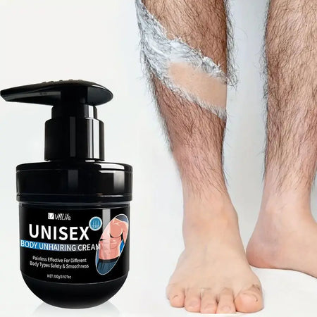 Viilife Men's Painless Hair Removal Cream - Smooth &amp; Nourishing