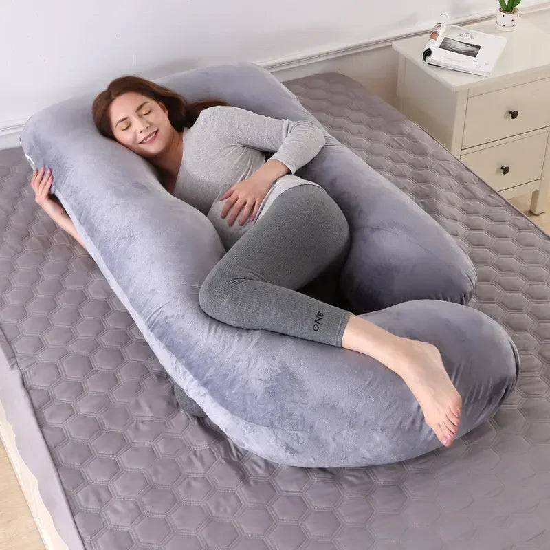 3Kg J Big Pregnancy Pillow - Full Body Support for Maternity &amp; Nursing