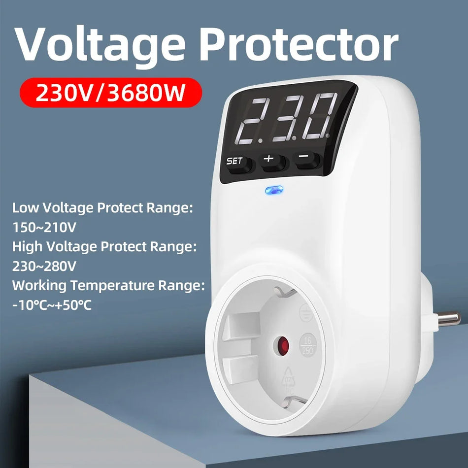 HLP02 Digital Voltage Protector &ndash; Overcurrent Protection