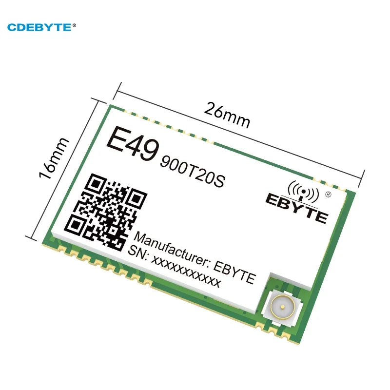 E49-900T20S RF Module 868MHz 915MHz 20dBm IPEX UART IoT