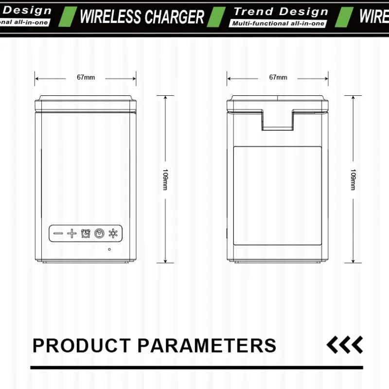 6 In 1 Magnetic Wireless Charger &ndash; Fast Wireless Charging