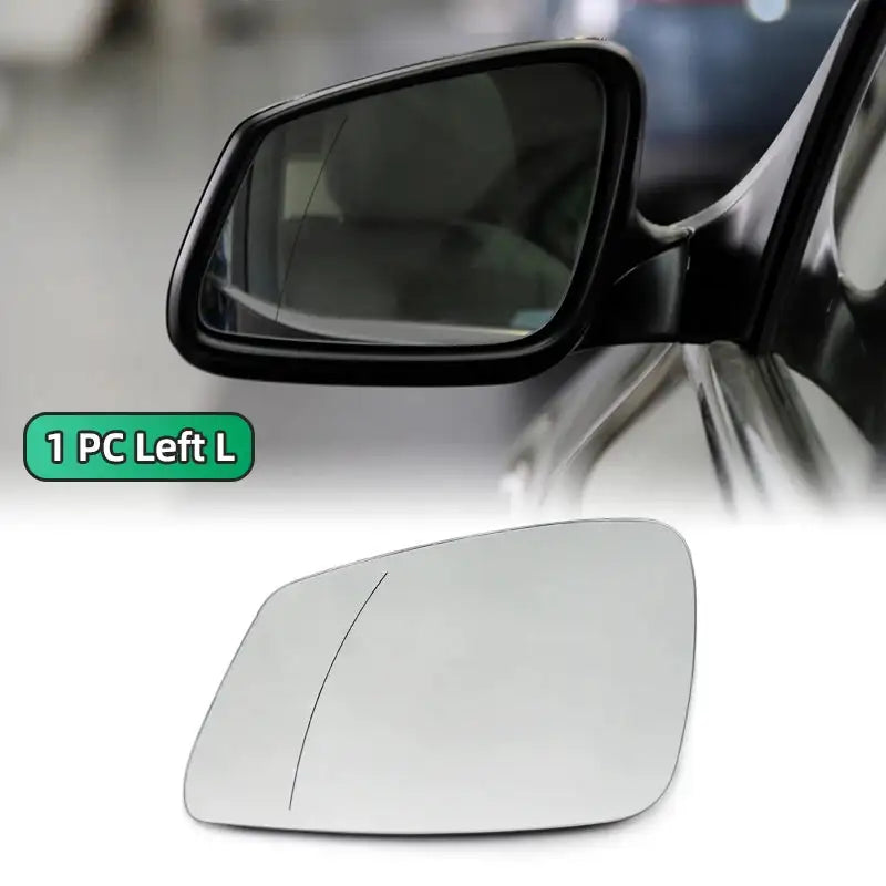 Left And Right Heated Wing Mirror Glass For BMW Wide Angle 1pc Left