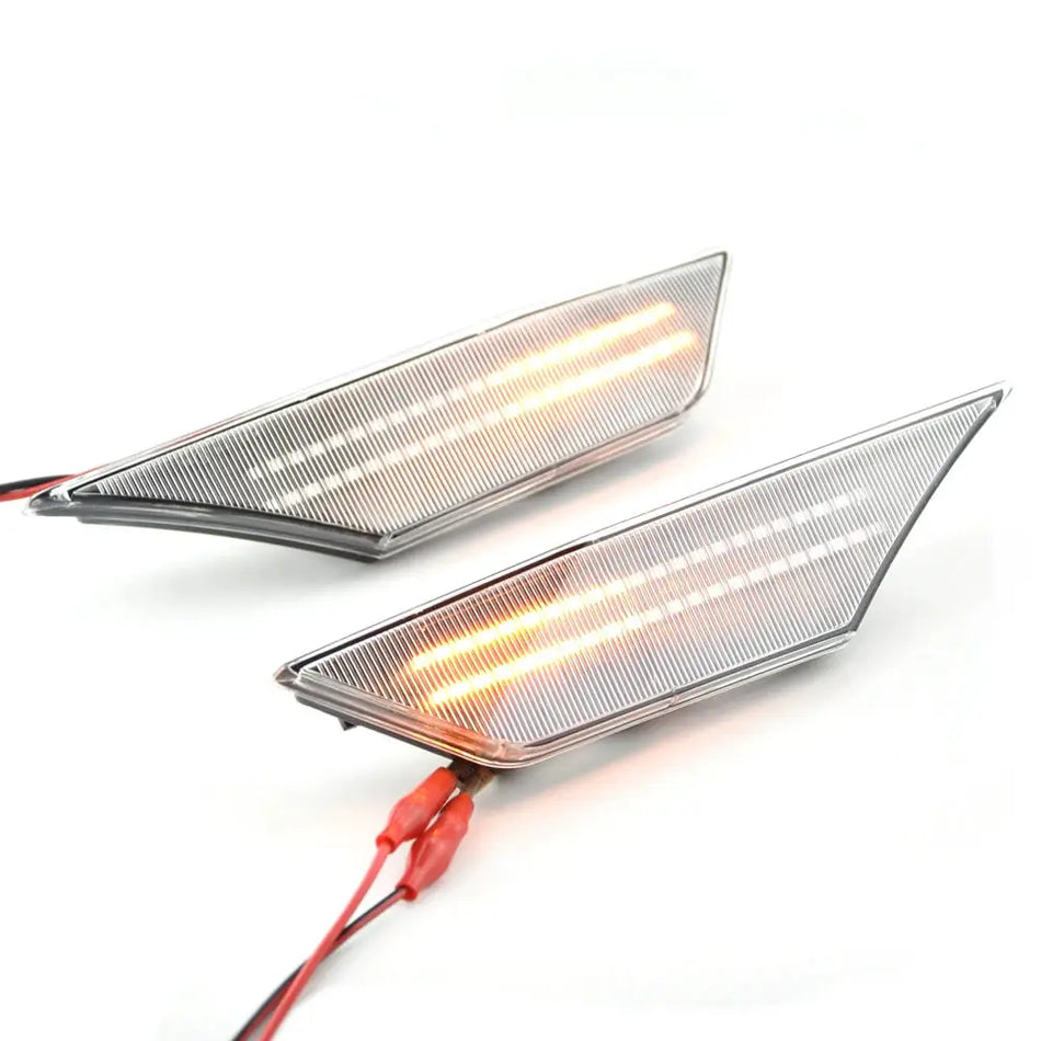 Dynamic Smoked LED Turn Signal Side Markers for Honda Civic 10th Gen 2016-2021