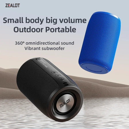 Zealot-S32 Mini Bluetooth Speaker &ndash; IPX5 Waterproof
