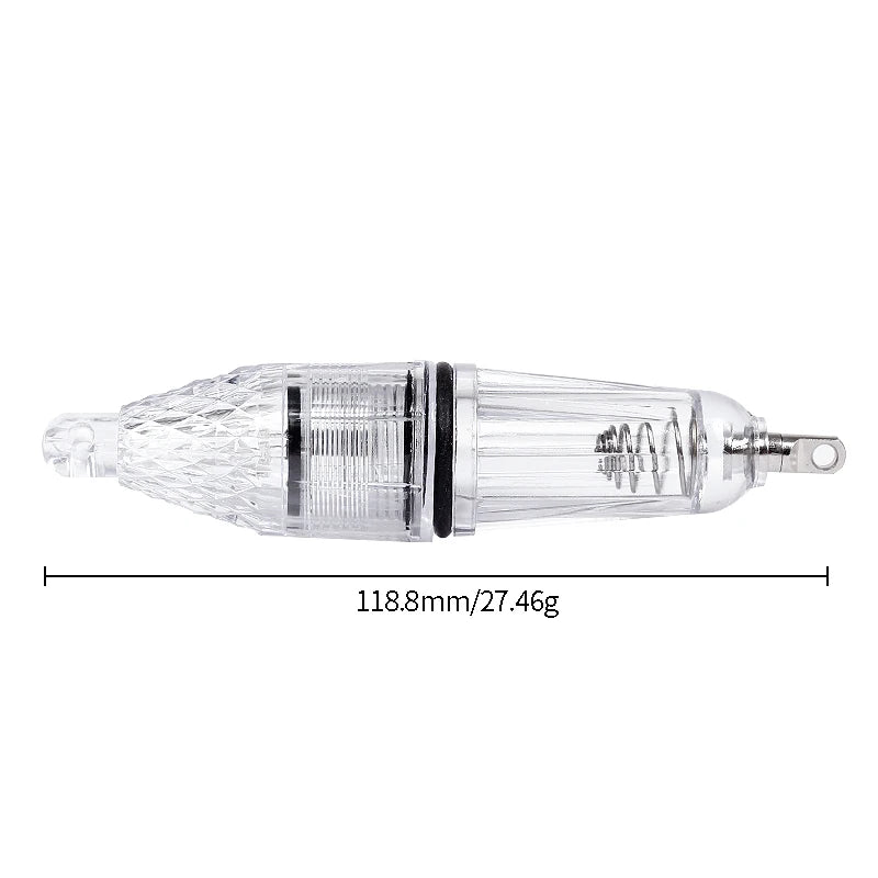 Battery-Free LED Fish Lure Light for Sea and Freshwater Fishing