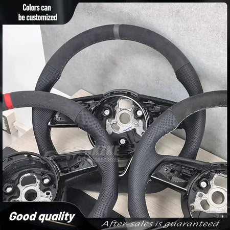 For Audi A4 B9 A3 8Y RS3 RS4 S3 S4 Customizable Steering Wheel - Performance Accessories for Specific Models by InterCyprus Trading Ltd