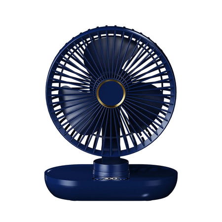 Desk Fan USB Portable Desktop Fan &ndash; Powerful 2400mAh Battery black