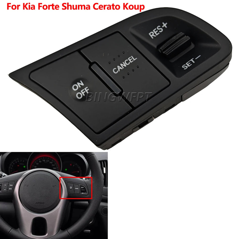 Stūres Rata Slēdzis Kruīza Audio Skaļuma Tālvadības pults Kia Forte, Cerato, Shuma, Koup