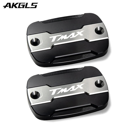 Yamaha TMAX Brake Fluid Tank Cap &amp; Filler Cap Set by AKGLS wo titanium