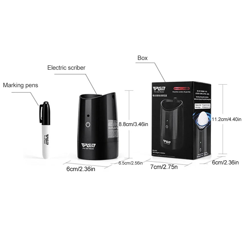 PGM Golf Electric Scriber &ndash; Effortless Ball Alignment Tool