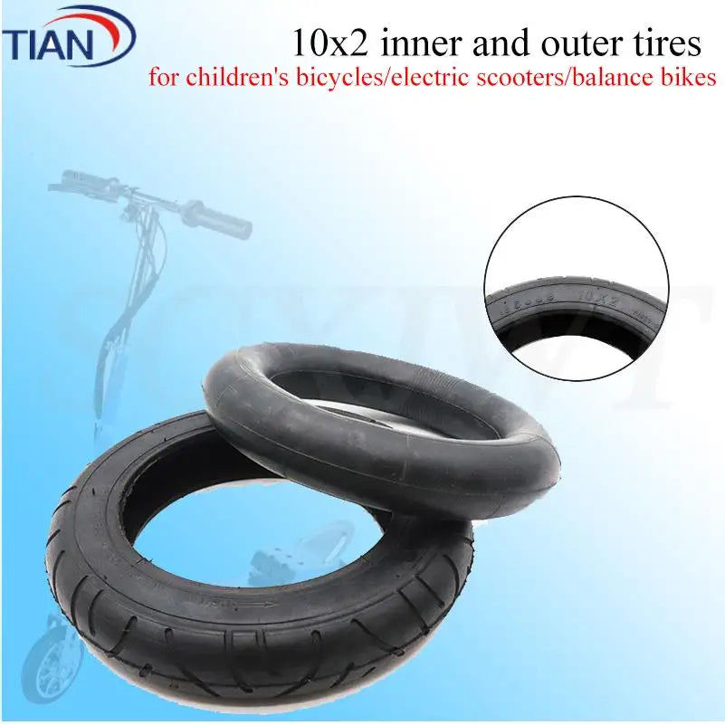 10 Inch Rubber Tyres for Xiaomi Mijia M365 Electric Scooters