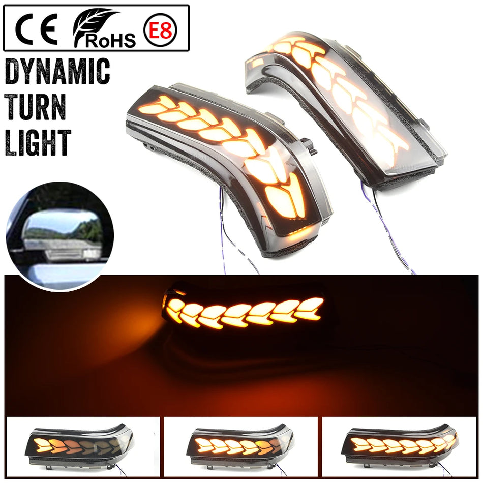 Luces de Espejo de Intermitente LED Dinámico Para Mitsubishi Pajero V73 V77 V93 V97