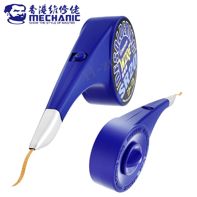 MECHANIC SR20 Series Desoldering Wire &ndash; Anti-Scalding Solder Removal Wick 3.0mm
