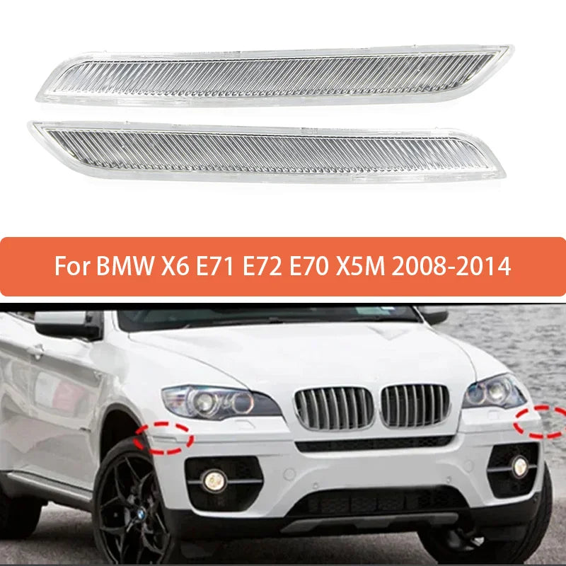 Отражающие полосы бокового маркера для BMW X6 E71 E72 E70