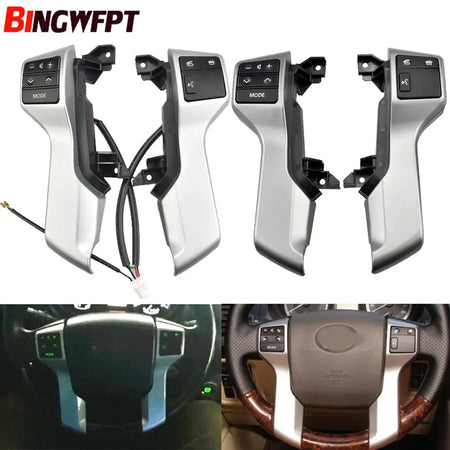 STEERING WHEEL CONTROL SWITCH MULTIFUNCTION Bluetooth Audio 84250-60180 84250-60160 For LAND CRUISER PRADO KDJ150L GRJ150L 10-13 by InterCyprus Trading Ltd