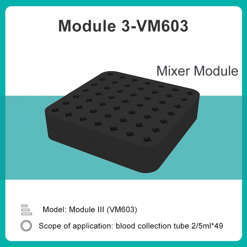 JOANLAB Vortex Mixer VM-600 &ndash; High-Speed 3000rpm Oscillation Module 603 / CHINA / EU Plug