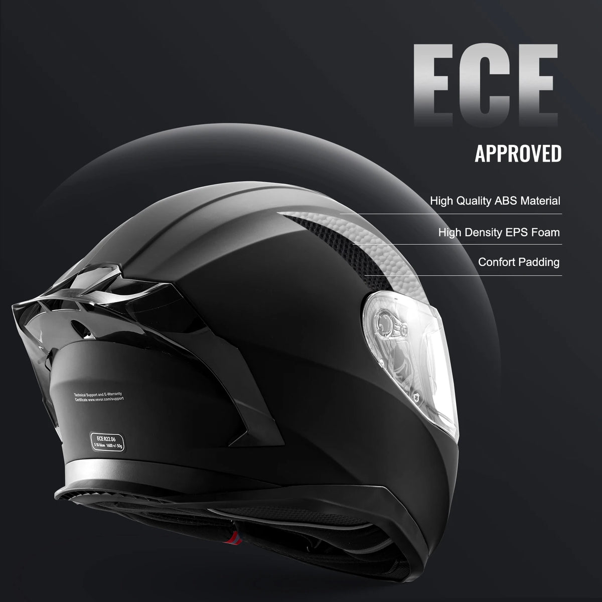 SucceBuy Motorcycle Helmet &ndash; Full Face Helmet Bluetooth